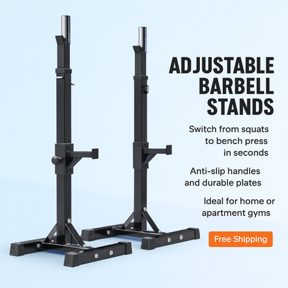 Adjustable Dumbbell Set – 2-in-1 Barbell Conversion Home Training Kit